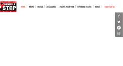 Desktop Screenshot of cornholestop.com